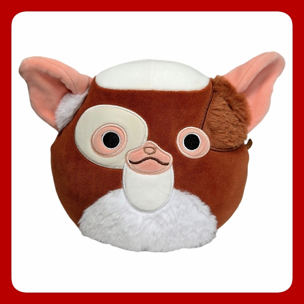 Squishmallows Gizmo Gremlins Plush 7 Inch Stuffed Animal Toy Soft Brown White